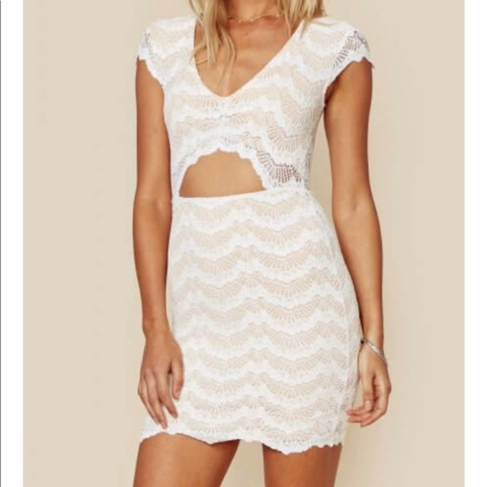 ⚡️ NWT Nightcap Mariposa Lace Cutout Mini Dress